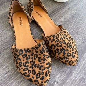 NWOT Torrid Cheetah Sandals 10